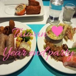 【台湾忘年会】台湾の忘年会「尾牙(ウェイヤー)」🍻餐食天堂ビュッフェからの台湾カラオケ!