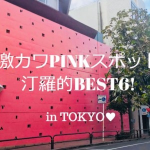 【東京KAWAII】SNSで絶対使える💞激カワピンク写真が撮影できる汀羅的BEST6スポット!